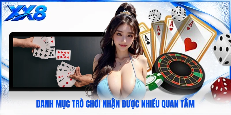 Danh mục trò chơi nhận được nhiều quan tâm