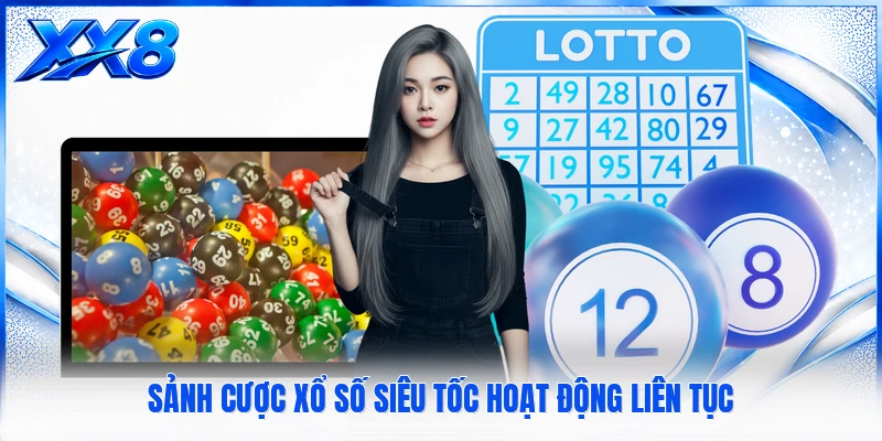 Xổ Số Siêu Tốc - Sảnh Cược Quay Số Nhanh Uy Tín Nhất Sảnh cược xổ số siêu tốc hoạt động liên tục