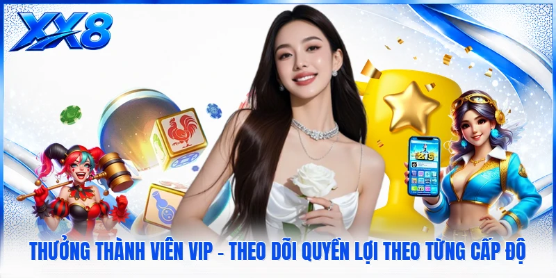 Thưởng Thành Viên VIP - Theo Dõi Quyền Lợi Theo Từng Cấp Độ